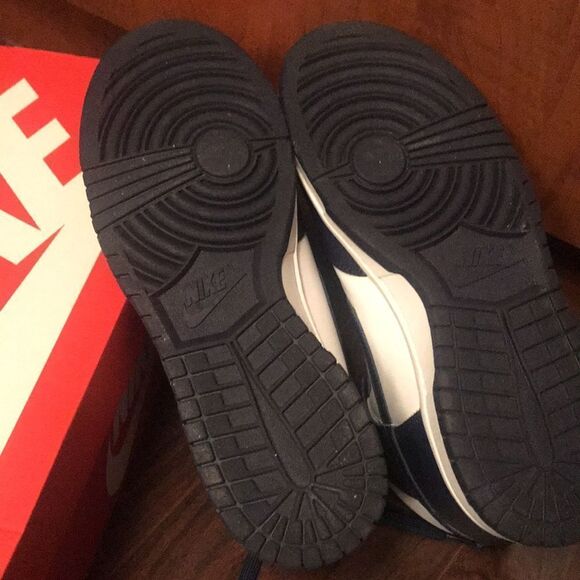 Nike Dunk High Midnight Navy 8.5 NEW - Picture 4 of 4